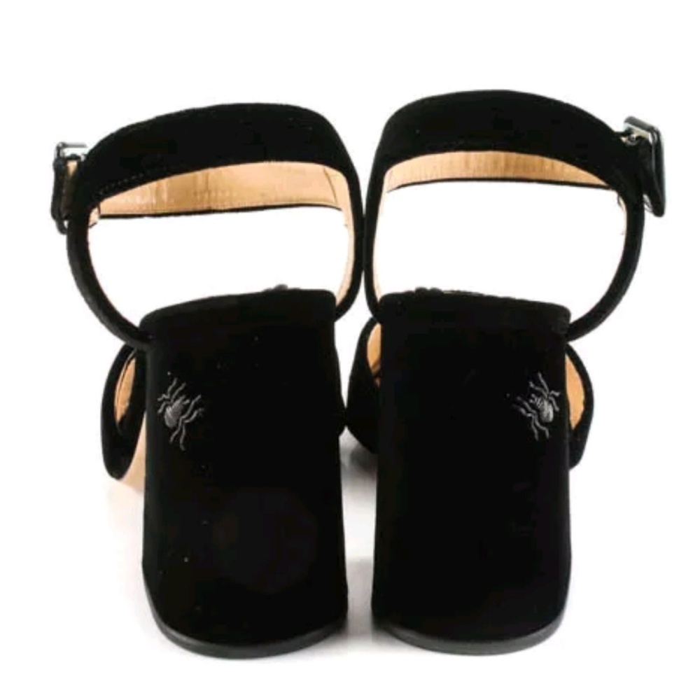 Charlotte Olympia Spider BLACK Heels 7 /37 NEW